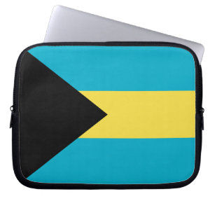 Bahamas-Flaggen-Laptop-Hülse Laptopschutzhülle