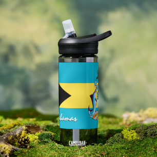 Bahamas-Flasche, patriotische Flagge der Bahamas Trinkflasche