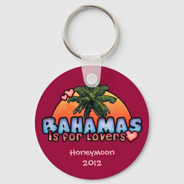 Bahamas für Liebhaber Schlüsselanhänger (Vorderseite)