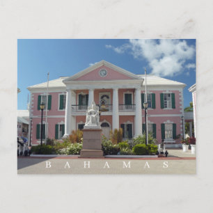 Bahamas Gebäude Blick Postkarte