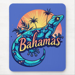 Bahamas Gecko Caribbean Mousepad