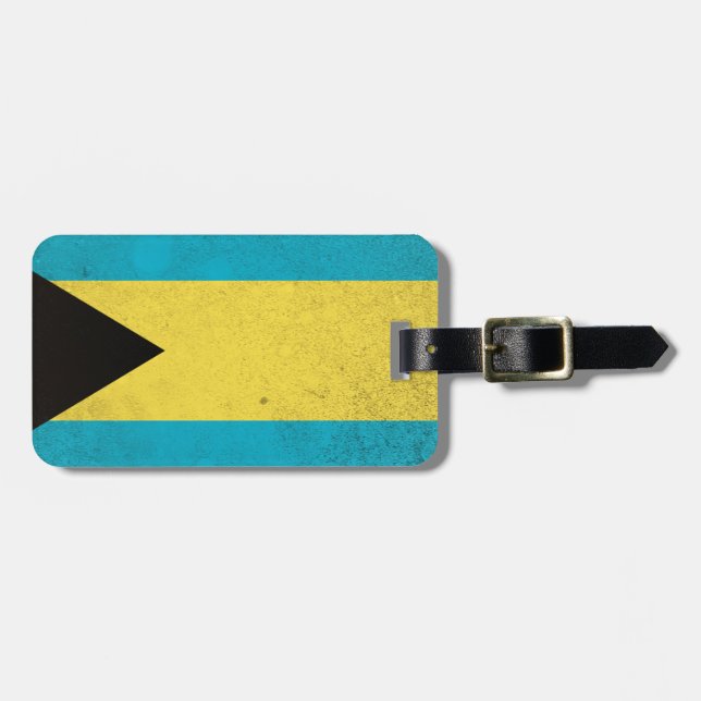 Bahamas Gepäckanhänger (Vorderseite horizontal)