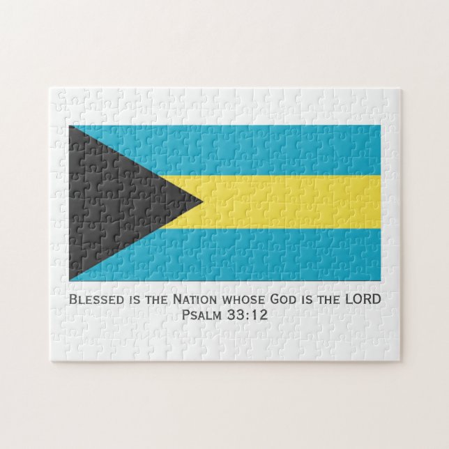BAHAMAS | Gesegnete Nation | BAHAMIAN FLAG (Horizontal)