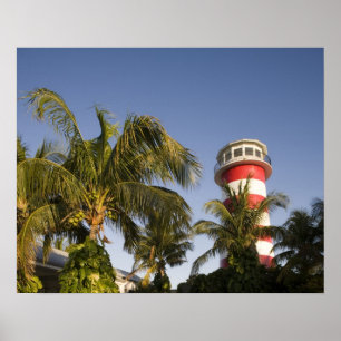 Bahamas, Grand Bahama Island, Freihafen, Umgebung Poster