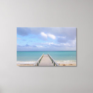 BAHAMAS, Grand Bahama Island, Ostseite: Leinwanddruck