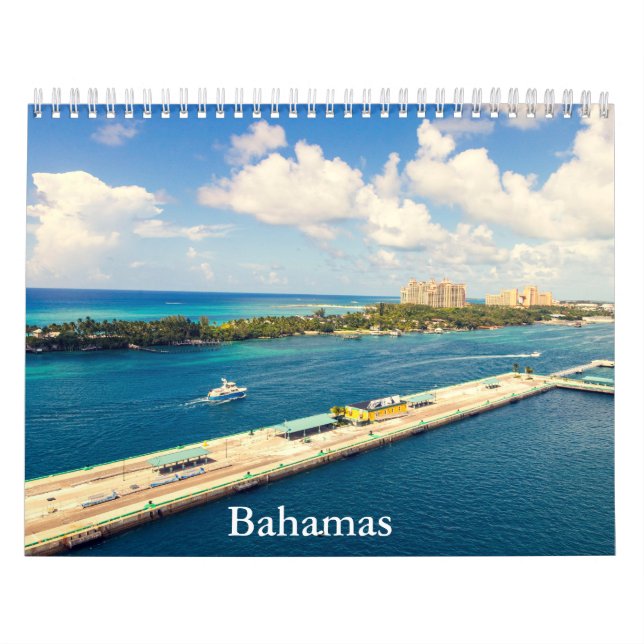 Bahamas-Kalender Kalender (Titelbild)