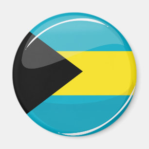 Bahamas kennzeichnen um und glatt magnet