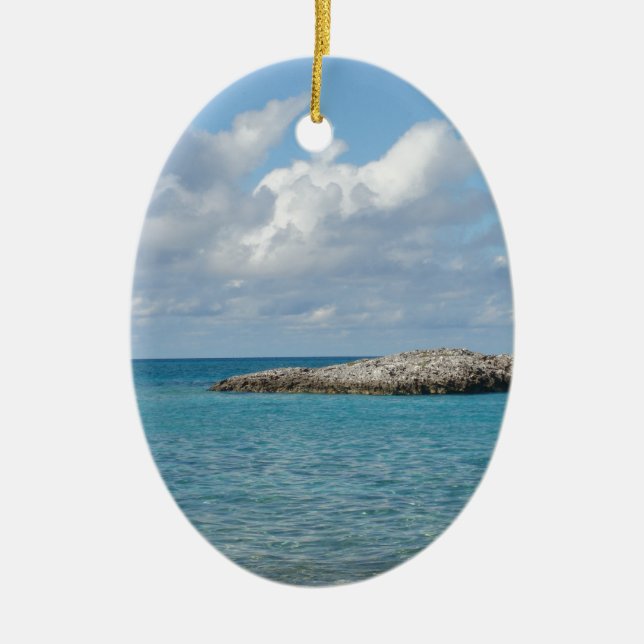 Bahamas Keramik Ornament (Vorne)