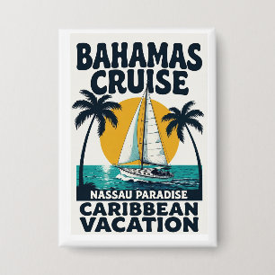 Bahamas Kreuzfahrt Nassau Paradies Button