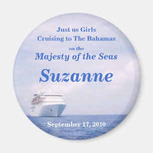 Bahamas-Kreuzfahrt Stateroom Tür-Markierung Magnet