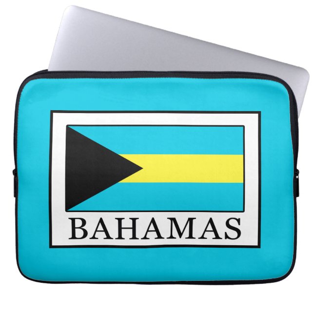 Bahamas Laptopschutzhülle (Vorderseite)