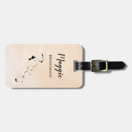 Bahamas Map Gepäcktag, Hochzeitsfeier Gepäckanhänger