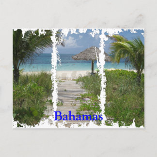 Bahamas Perturbé 3 carte postale