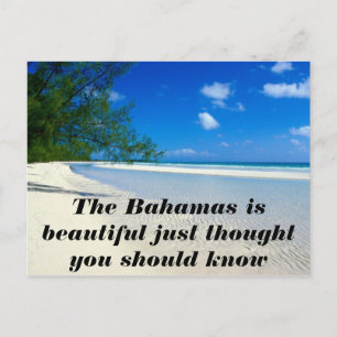 Bahamas Postkarte