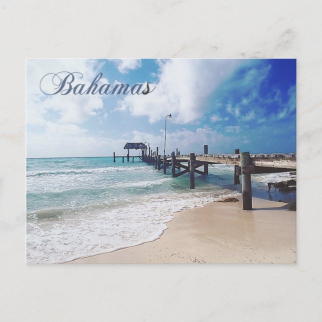 Bahamas Postkarte (Vorderseite)