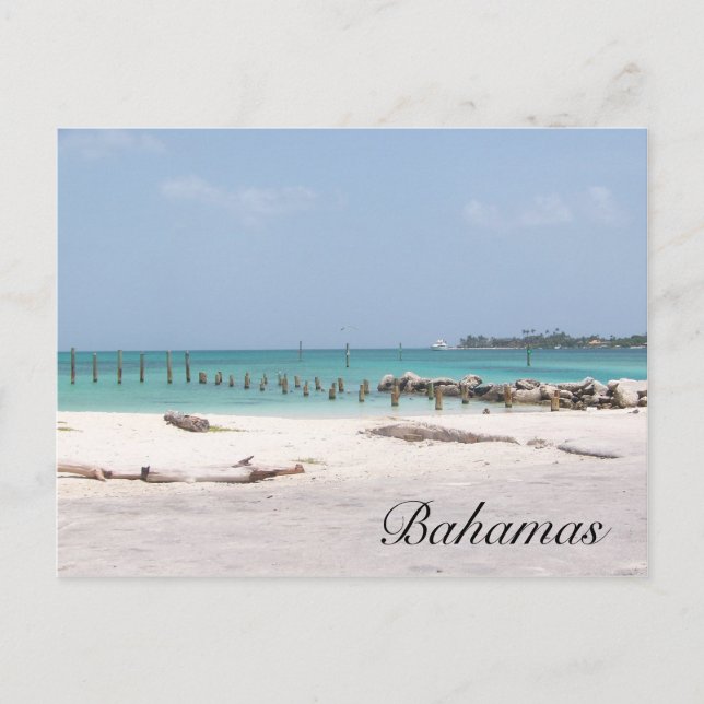 Bahamas Postkarte (Vorderseite)