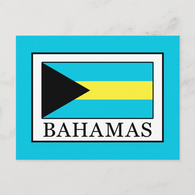 Bahamas Postkarte (Vorderseite)