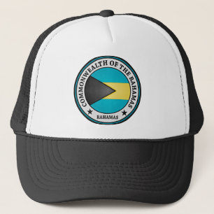 Bahamas Round Emblem Truckerkappe