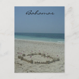 Bahamas Sandburg Postkarte