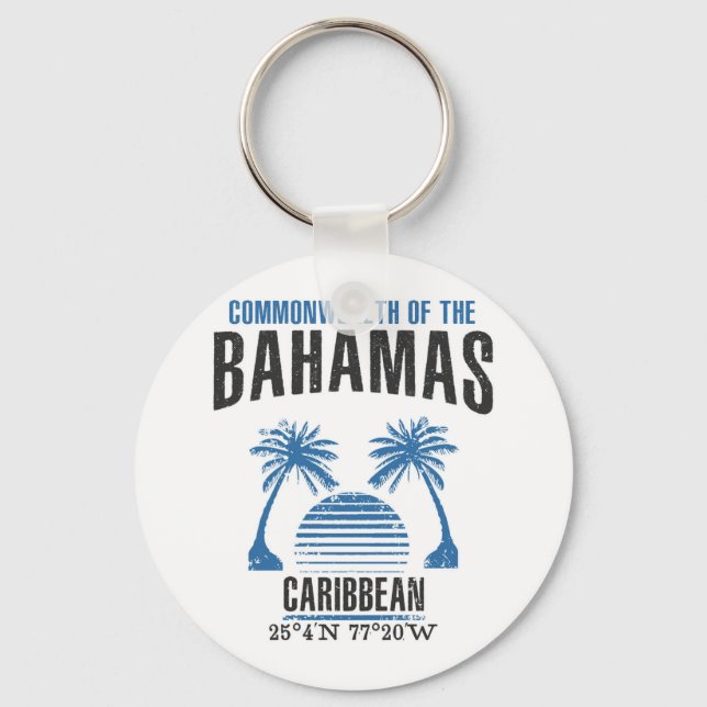 Bahamas Schlüsselanhänger (Vorderseite)