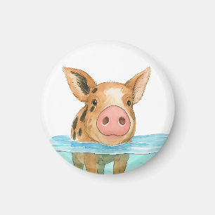 Bahamas-Schweine-Urlaub 2025 Souvenir Familien-Ges Magnet