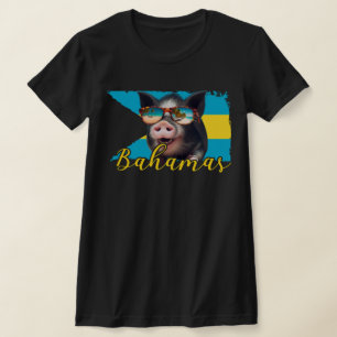 Bahamas Schwimmen Schweine - Exuma Pig Beach Adven T-Shirt
