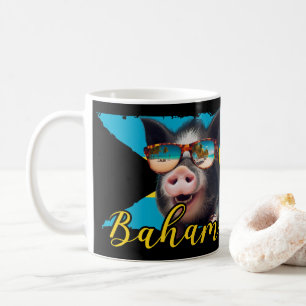 Bahamas Schwimmende Schweine - Exuma Schweine Stra Kaffeetasse