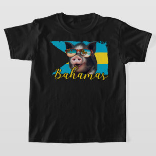 Bahamas Schwimmende Schweine - Exuma Schweine Stra T-Shirt