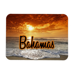 Bahamas Sonnenuntergang Magnet