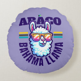 Bahamas Souvenir Geschenk: Abaco Bahamas Bahama Ll Rundes Kissen