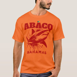 Bahamas Souvenir Geschenk: Abaco Bahamas Shark Fis T-Shirt