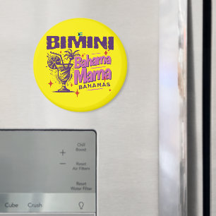 Bahamas Souvenir Geschenk: Bimini Bahamas Bahama M Magnet