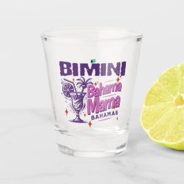 Bahamas Souvenir Geschenk: Bimini Bahamas Bahama M Schnapsglas