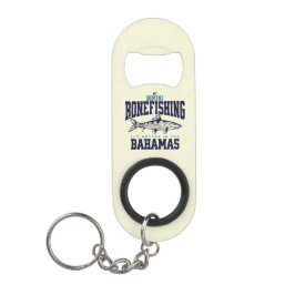 Bahamas Souvenir Geschenk: Bimini Bahamas Bonefish Mini Flaschenöffner