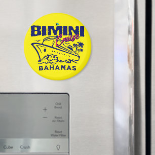 Bahamas Souvenir Geschenk : Bimini Bahamas Cruise Magnet