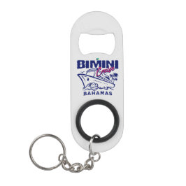 Bahamas Souvenir Geschenk : Bimini Bahamas Cruise Mini Flaschenöffner