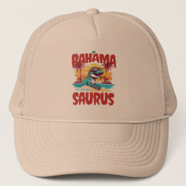 Bahamas Souvenir Geschenk : Eleuthera Bahama Sauru Truckerkappe
