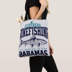 Bahamas Souvenir Geschenk : Eleuthera Bahamas Bone Tasche