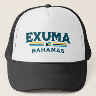 Bahamas Souvenir Geschenk: Exuma Bahamas Unabhängi Truckerkappe
