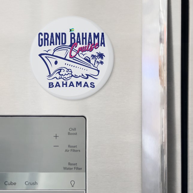Bahamas Souvenir Geschenk: Grand Bahama Bahamas Cr Magnet (In Situ (Kühlschrank))