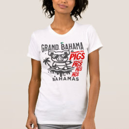 Bahamas Souvenir Geschenk: Grand Bahama Schwimmsch T-Shirt