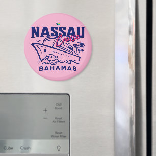 Bahamas Souvenir Geschenk : Nassau Bahamas Cruise Magnet