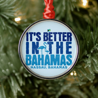 Bahamas Souvenir Geschenk : Nassau Bahamas Cruise Ornament Aus Metall