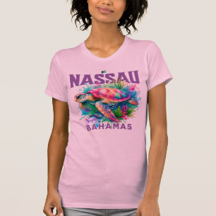 Bahamas Souvenir Geschenk: Nassau Bahamas Sea Turt T-Shirt