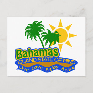 Bahamas-Staat der Postkarte