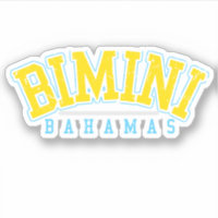 Bahamas Sticker Bimini Urlaub Bahamian Cruise