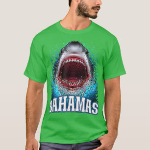 Bahamas Urlaub Great White Shark Beach Cruise Tr T-Shirt