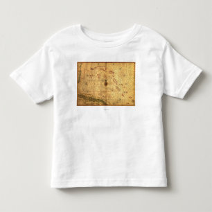 BahamasPanoramic MapBahamas Kleinkind T-shirt