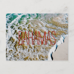 Bahamian Wave Postkarte
