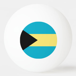 Bahamianische Flagge Tischtennisball